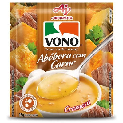 Sopa de Abóbora com Carne Chef Vono 17g