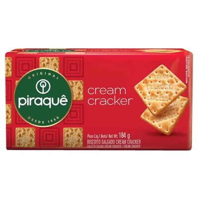 Biscoito  Cream Cracker Piraquê  184g