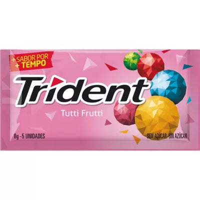 Chicle Tutti Frutti Trident 8g