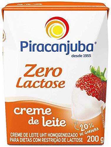Creme de leite Zero Lactose 200g Piracanjuba - BR Emporio