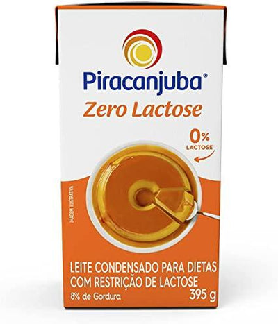 Leite Condensado Zero Lactose 395g Piracanjuba - BR Emporio