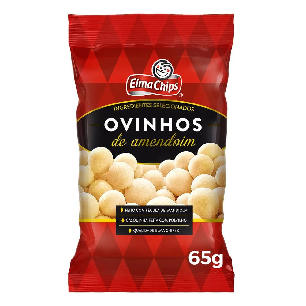 Ovinhos de Amendoim Elma Chips 65g