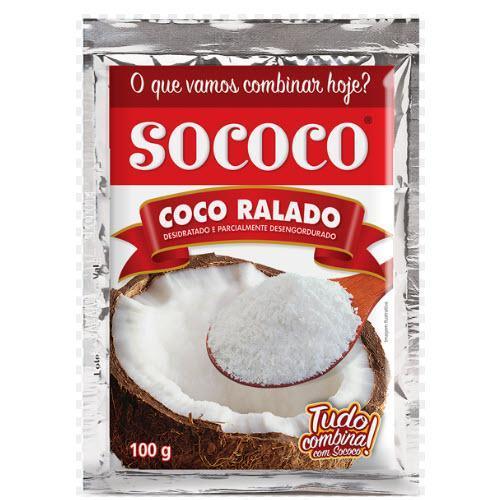 Coco Ralado Sococo 100g - BR Emporio