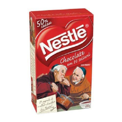 Chocolate em Pó Dois Frades Nestle 200g - BR Emporio