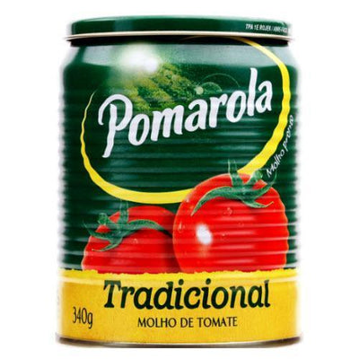 Molho de Tomate Tradicional Lata Pomarola - BR Emporio