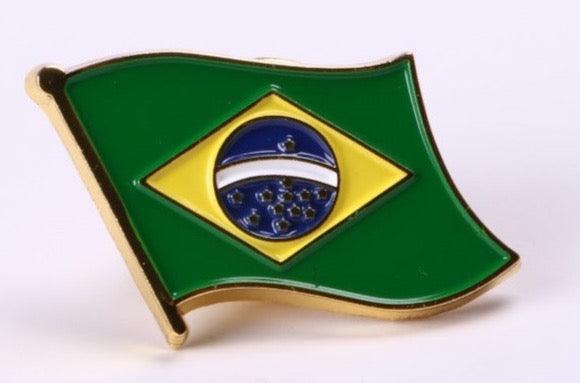 Pin de Lapela do Brasil - BR Emporio