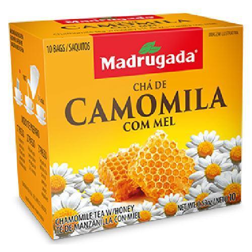 Chá de Camomila com Mel Madrugada 15g - BR Emporio