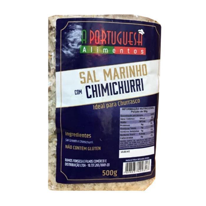 Sal Marinho Chimichurri - A Portuguesa 500g - BR Emporio