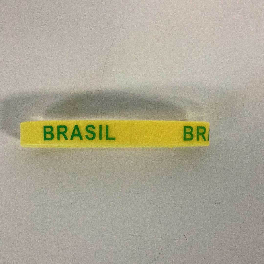 Bracelete de Silicone Brasil - BR Emporio