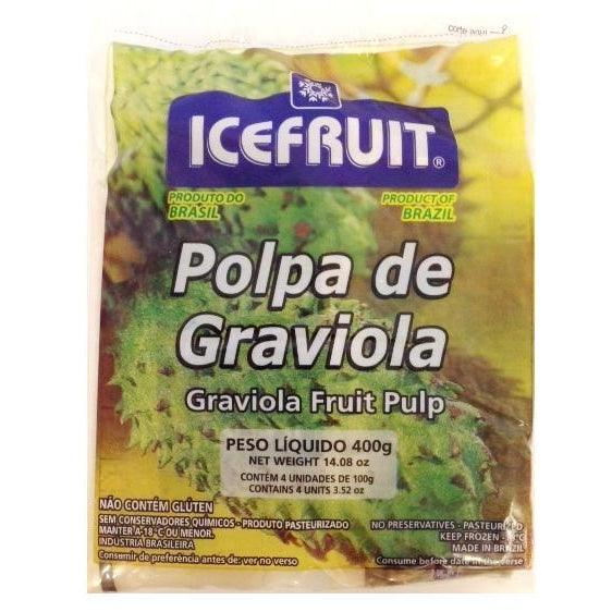 Ice Fruit Polpa de Graviola 400g - BR Emporio