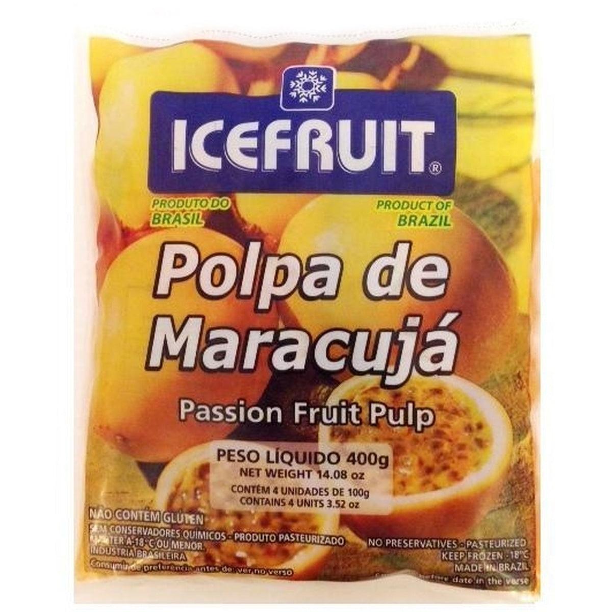 Ice Fruit Polpa de Maracujá 400g - BR Emporio