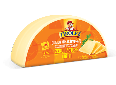 Queijo Minas Tirolez Zero Lactose 350g - BR Emporio